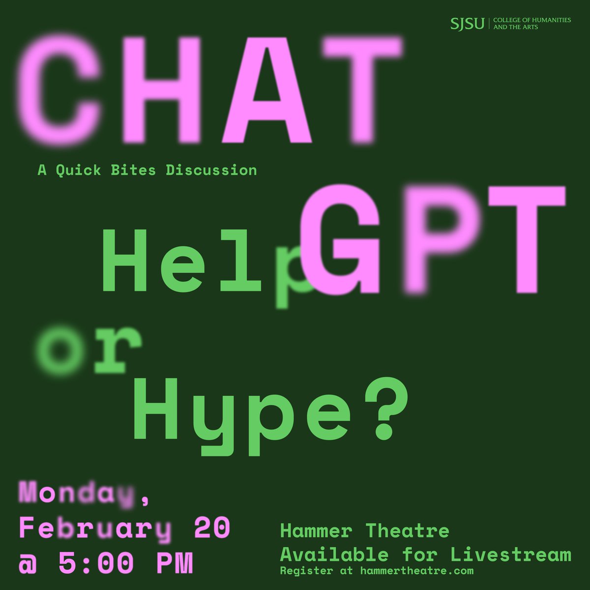 Should we trust ChatGPT? Join Professor Sara West and Professor Roxana Marachi as they discuss the controversy of this AI and how it will affect writing and education on February 20th at 5pm. Register here bit.ly/3S3i1x9 #sjsu #ChatGPT