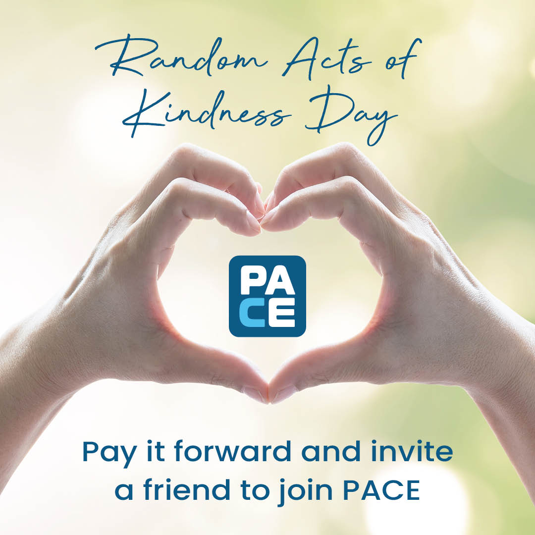 Great day to "pay-it-forward", it's national Random Act of Kindness day! 😊 Let's all be a little extra nice to all those CX professionals out there! 🎧 And, why not tell a friend about PACE! Find membership information here - bit.ly/3lGLyk2 #PACE