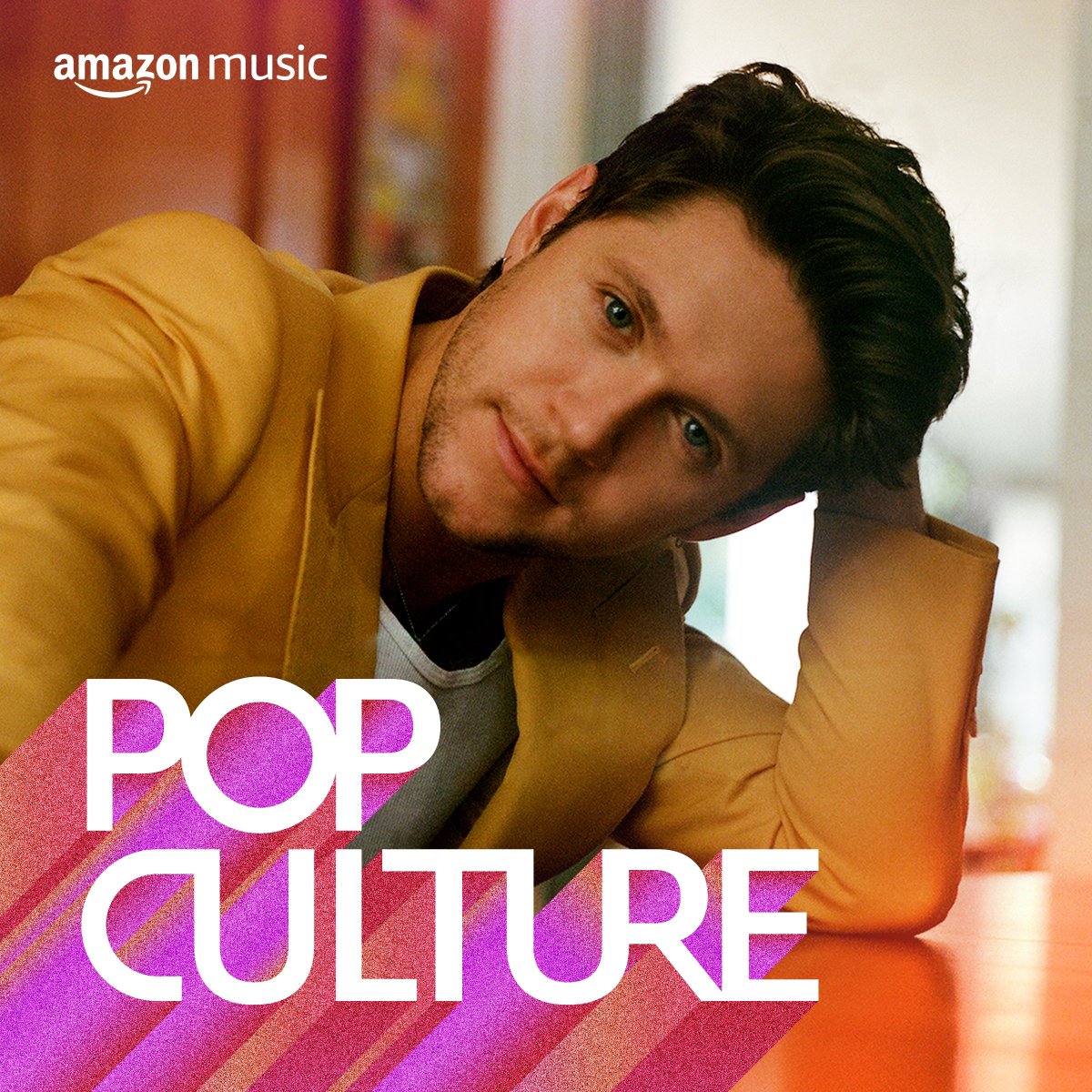 NiallOfficial's tweet photo. On the cover of @amazonmusic’s Pop Culture ! Listen to #HEAVEN in the playlist now: https://t.co/U3OF6AZvoY https://t.co/TD0hrG2w4q