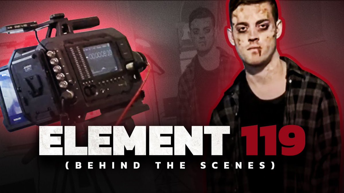 ryanbomzer's tweet photo. Check out the behind the scenes video from the latest film I was in (ELEMENT-119): https://t.co/ourMsqFyMl 😳😈 https://t.co/fhdI0B3Iqb