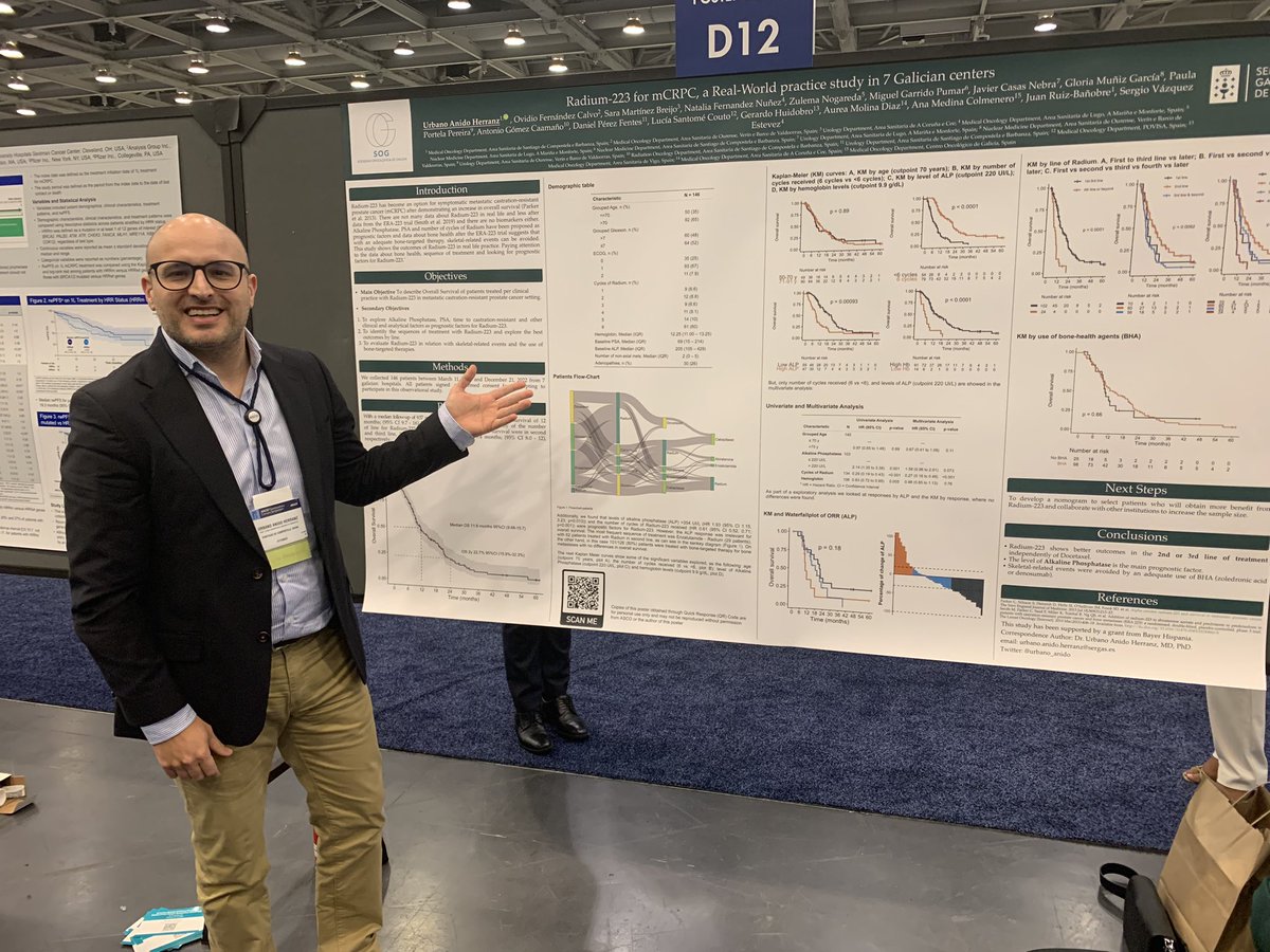 Thanks to patients, families and caregivers to make this poster possible #GU23 #SFO @OncoLucus @Natifernun @aureamodi @amedinacol @SOG_Galicia @sogug1 @ASCO