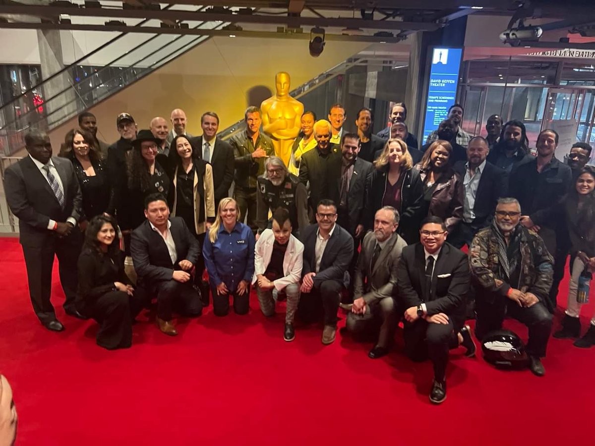 AngNaomi's tweet photo. Veterans in Media and Entertainment members were invited to 2 private screenings followed by Q&amp;A with the directors, producers, writers, composer, and other members of crew.

All Quiet On The Western Front and The Martha Mitchell Effect

#VMEConnect https://t.co/wjuBwYmubG