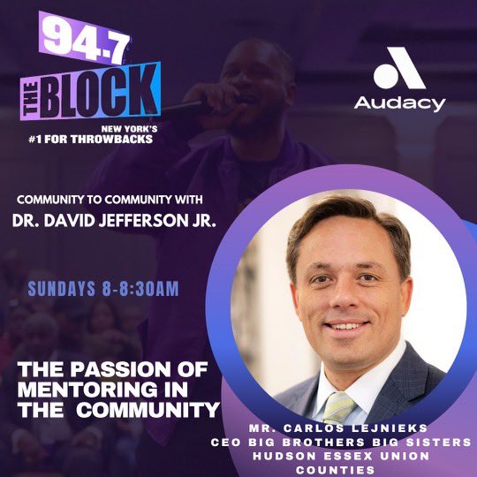 947TheBlock's tweet photo. This Sunday morning at 8; #CommunitytoCommunity @947TheBlock https://t.co/nLYCMarvSj