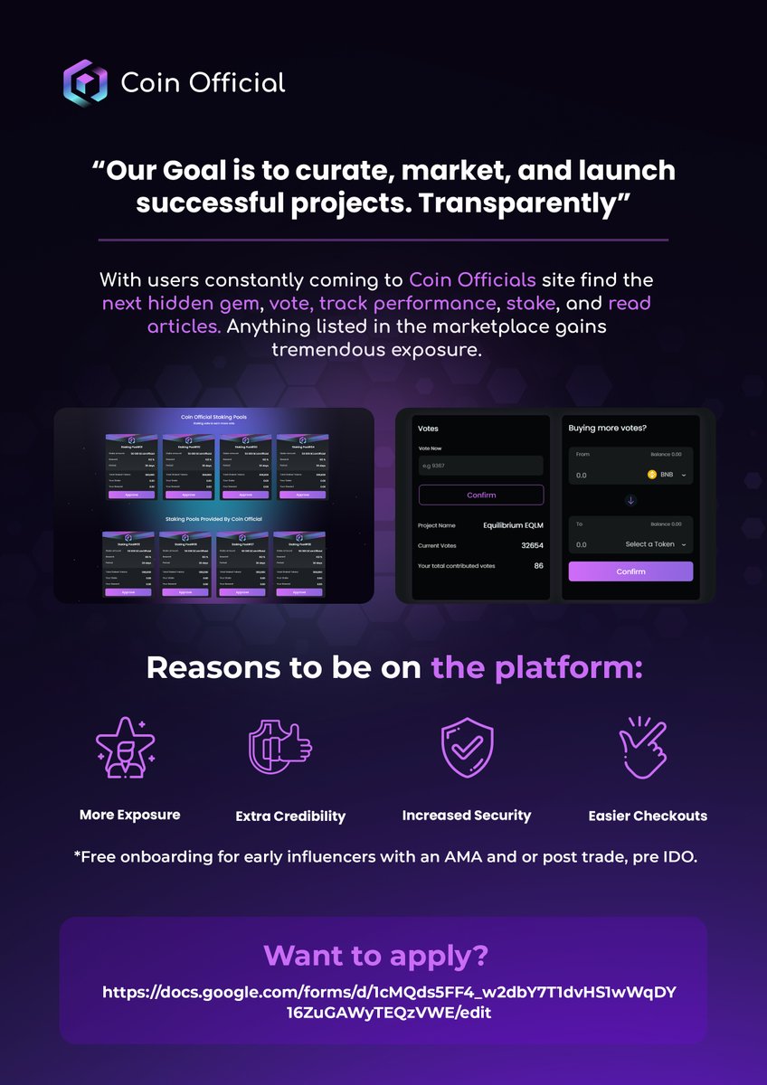 If you are an #Influencer , Content Creator, AMA Group, Call Channel, or Marketer, we want you to join our #marketplace 

Sign up now! 
forms.gle/xPLEURp7Yr6Yeu…
TG Contact: @LoganCoinOfficial

All Human🙋‍♂️, NO BOTS! 🤖

#Crypto #Advertising #ETH  #cryptonews  #BNBChain #BTC