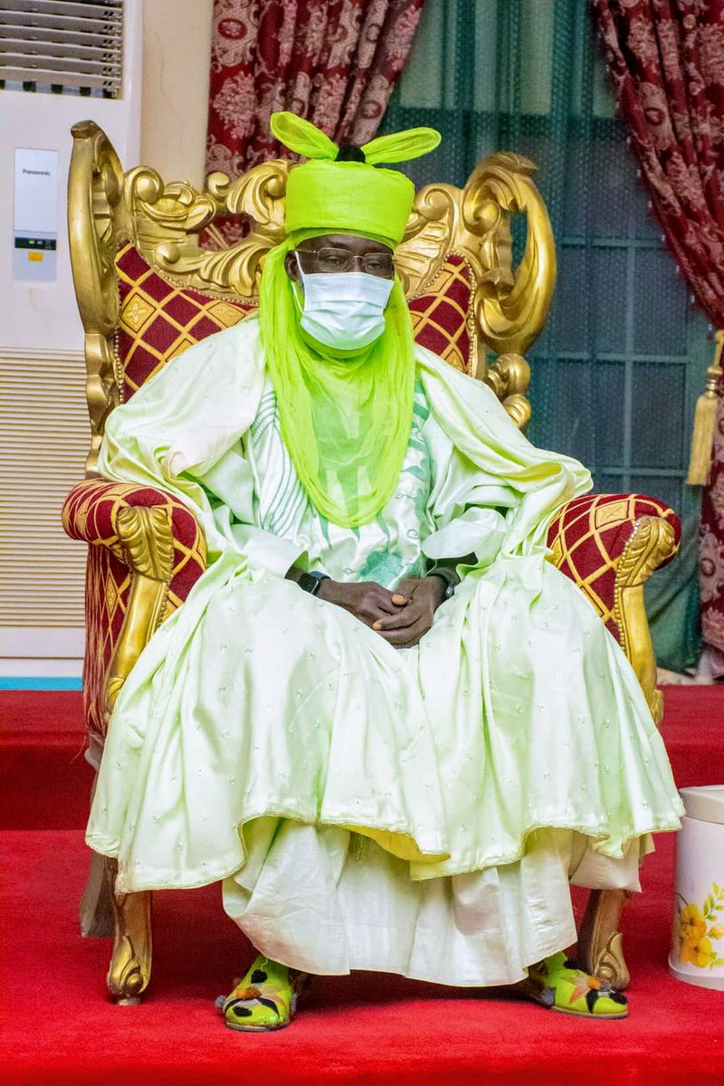 Hadejia_Emirate's tweet photo. Mai martaba sarkin Hadejia Alh. Dr. Adamu Abubakar Maje CON ya karbi bakuncin Dan takar Gwamnan jihar jigawa karkashin jam'iyyar PDP Alh. Mustapha Sule Lamido bisa jagorancin tsohon Gwamnan jihar jigawa Dr. Ibrahim Saminu Turaki da sauran 'yan takarkaru na jihar jigawa baki daya. https://t.co/rAp83b9Ktc