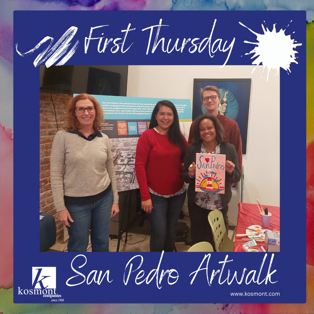 We ♡ San Pedro!! #Kosmont SVP, Felicia Williams with HACLA and Councilmember Tim McOsker's office.