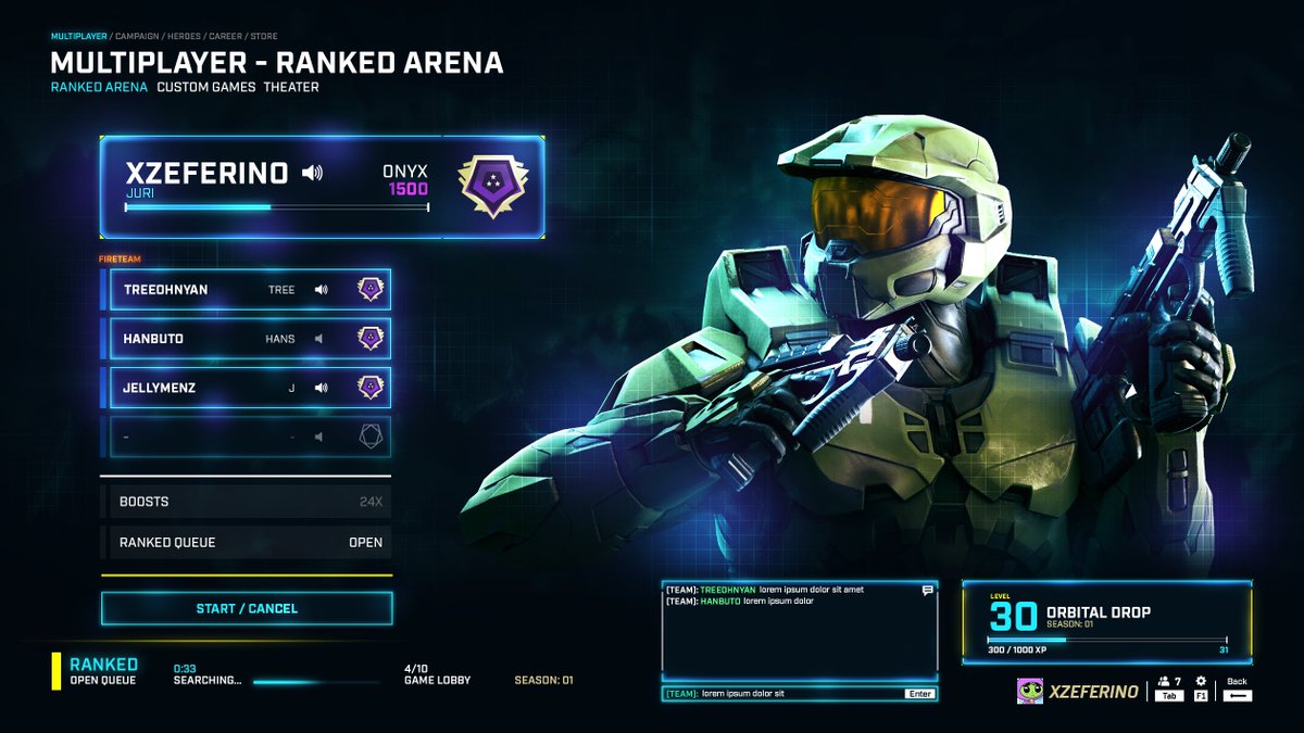 xZef_'s tweet photo. Ight im back out my coma, Halo MOBA project based off of Halo Wars 2. 😔

Full Project: https://t.co/PAAvKMYTPf https://t.co/wjLiJXUYIZ