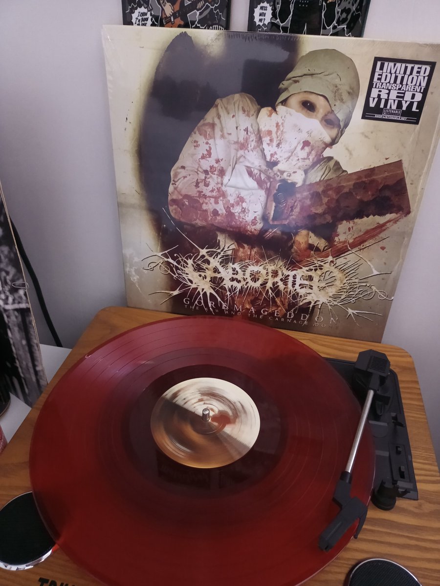 19ustavo's tweet photo. No pude evitar comprarme también en vinilo el disco que me cagó la existencia hace un par de décadas.
@abortedmetal
#goremageddon #thesawandthecarnagedone https://t.co/W1F3VrmtgS
