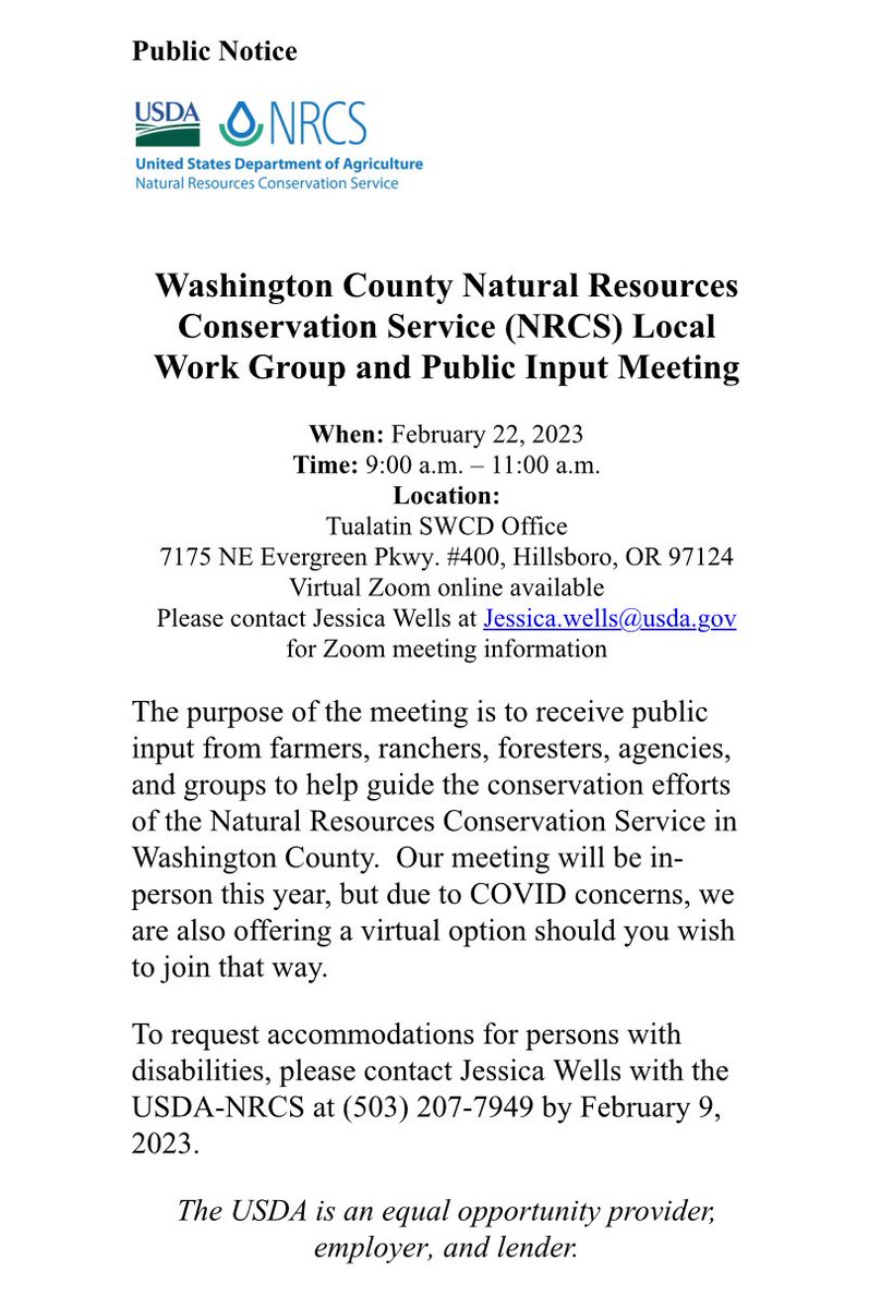 Tualatin SWCD tweet media