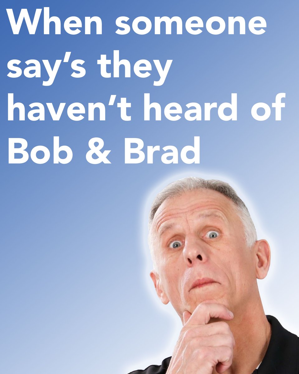 realbobandbrad's tweet photo. Let me introduce you to the two most famous physical therapists on the internet 😏
#motivationalquotes #bethebestyou #smiledaily #positivity #livelife #bobandbradmotivation #famouspt #physicaltherapy #therapymotivation #mentalhealth #dailyquotes #dailymotivation https://t.co/sB2JPZDSnR