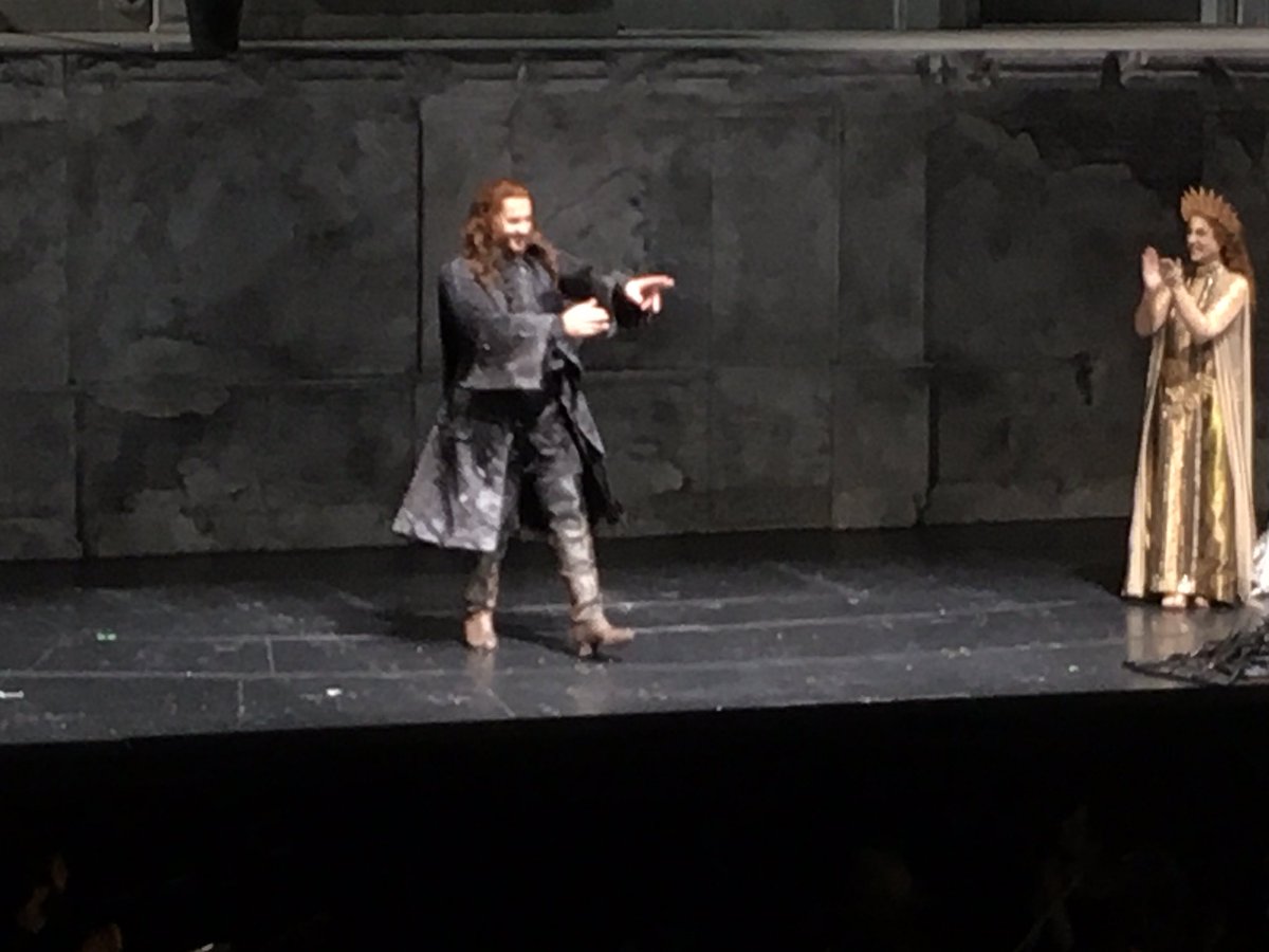 KarlHurb's tweet image. A psychologically rich and profound #Handel #Ottone @StaatstheaterKa, brief arias, dance-y. #CarlosWagner‘s prod focuses on intimate chamber play, in an imaginative way. #YuriyMynenko agile counter tenor in title role, and #LucíaMartínCartón melancholic-contemplative central ⭐️.