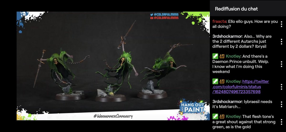 Thanks a lot for the featuring <a href="/warhammer/">Warhammer Official</a>, it was really cool to listen to your comments Emma 🙏✨
And yes, there are still some flesh here and there. Those Revenants are half human half ghosts, some kind of a new creapy trick from Nagash!