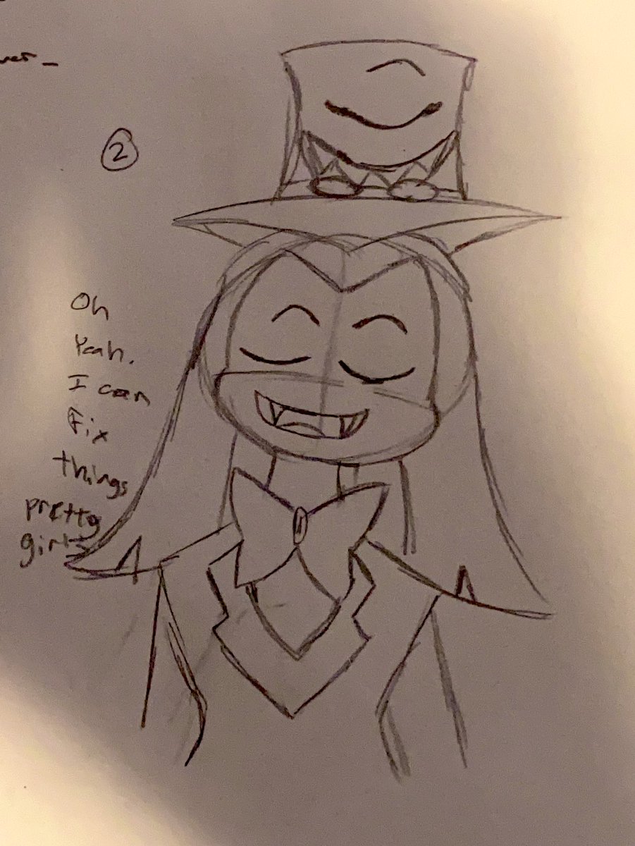 _royalriver_'s tweet image. || This Weeks School Doodles || God I Did So Much- || #HazbinHotelDoodles #HelluvaBossDoodles #HelluvaBossOCs #HazbinHotelOCs ||

|| First Up Is A Little #AustralianSnake Comic || That’s Just The Ship Name Between My OC and Sir Pentious ||