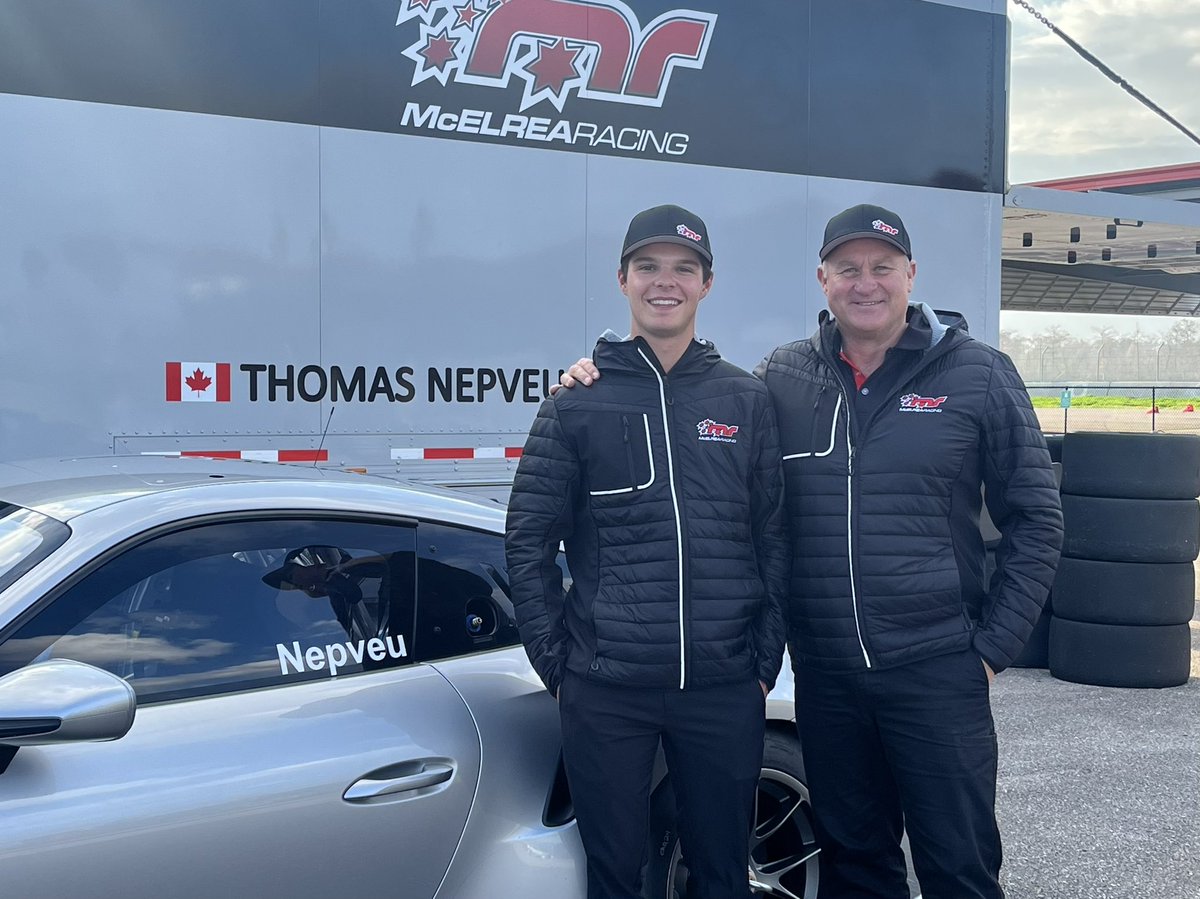 MR is very proud to announce that Canadian young gun @thomasnepveu will be joining @tom_sargent47 in our Carrera Cup North American team for 2023. 
Let’s go boys!! 🇺🇸