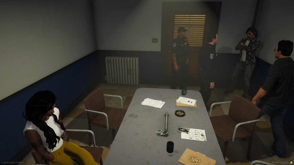 DOJRP_Updates's tweet image. Raven Taylor known gang member, was arrested after a narcotics bust. 

Raven was caught dealing narcotics at the back of the PDM in Los Santos. After a pursuit, she was stopped by authorities and taken in for questioning. #DOJRP #StayCivy