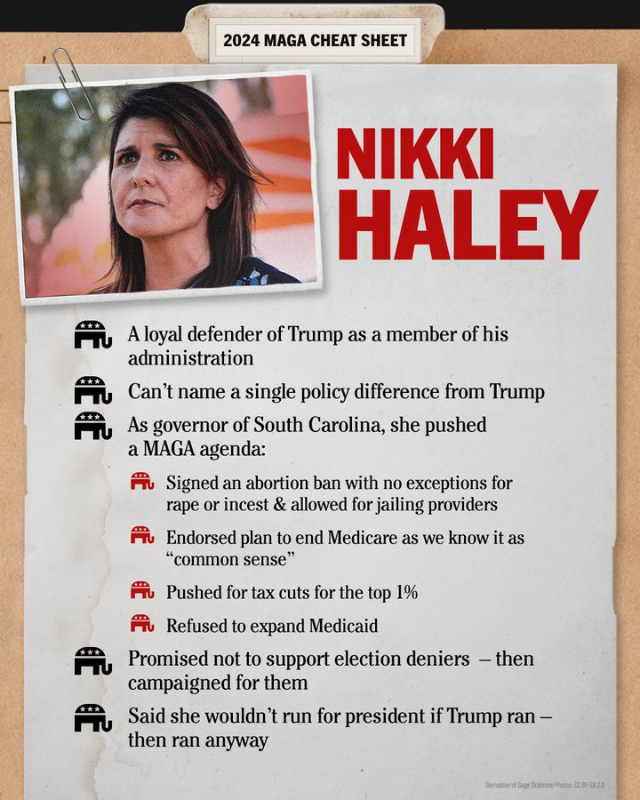 TheDemocrats's tweet photo. Did you know that as governor, Nikki Haley signed an abortion ban with no exceptions for rape or incest and allowed for jailing medical providers? https://t.co/bYfXHYXF1D
