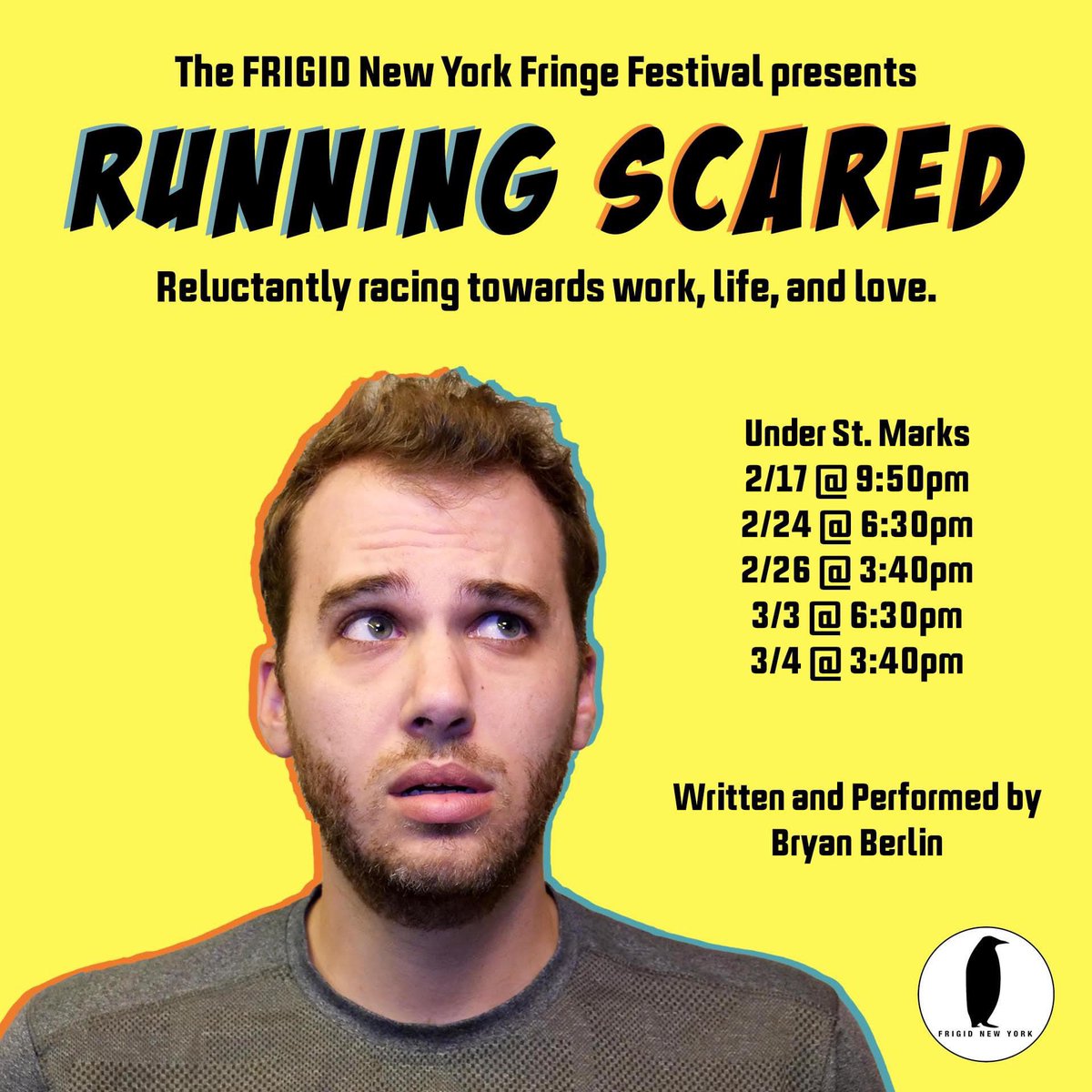 adamwade's tweet photo. My friends and (storytelling students) @Berlination and @willclegg both have solo shows in this year’s @FRIGIDNewYork! I highly recommend seeing them both, they are awesome performers and awesome people!

Bryan’s
https://t.co/mW4EKbJent

Will’s https://t.co/LeeIfAjUOq https://t.co/RnpnzlgJNn