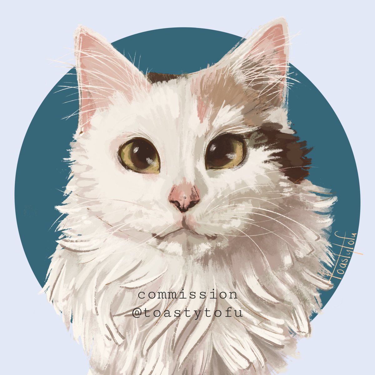 A little break from stray kids with some pet portraits!! Thank you for letting me paint your beautiful cat!

#procreate #petportrait #petportraitartist #catportrait #digitalpainting