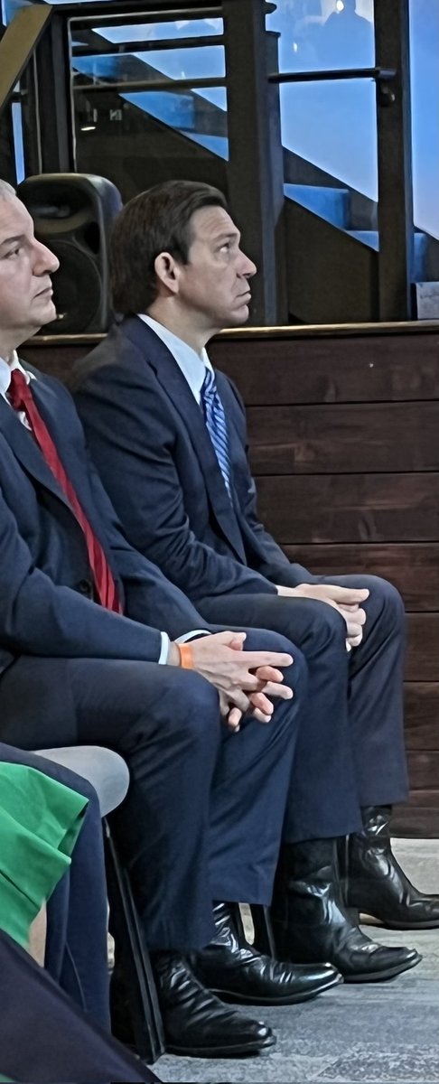GeoRebekah's tweet photo. Quick, someone ask DeSantis if these heels qualify as "drag" under DeSantis' draconian laws.

A man that needs to wear heels that high has bigger issues than just being vertically challenged. https://t.co/rtrtMxA67W