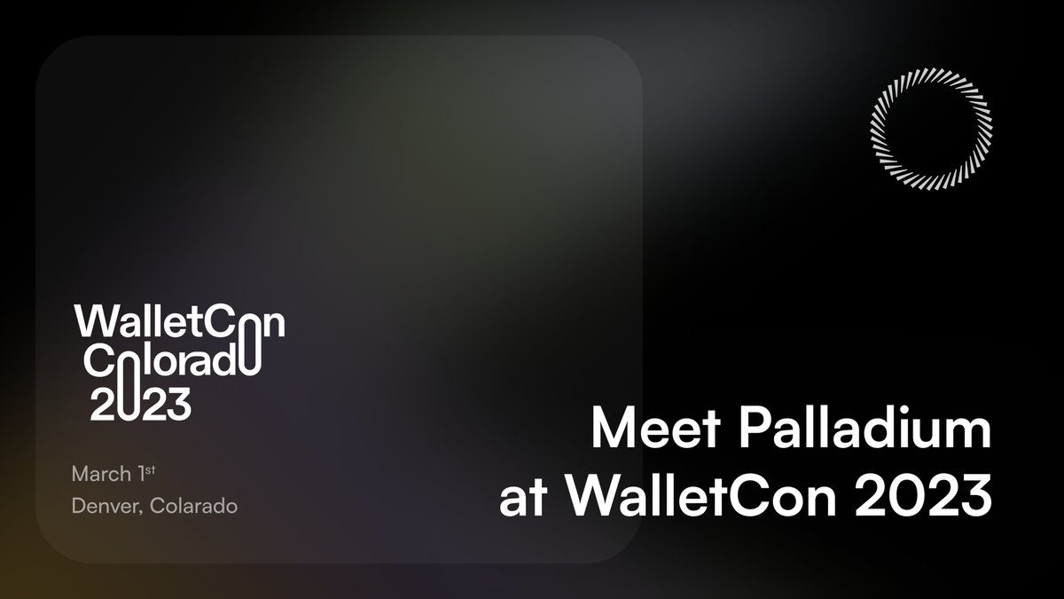 We are looking forward to attending the first-ever <a href="/WalletCon_/">WalletCon</a>. 

Wallets are the gateway to the crypto ecosystem. We are excited to build and support infrastructure that enables wallets to allow their users to take value into the real world.