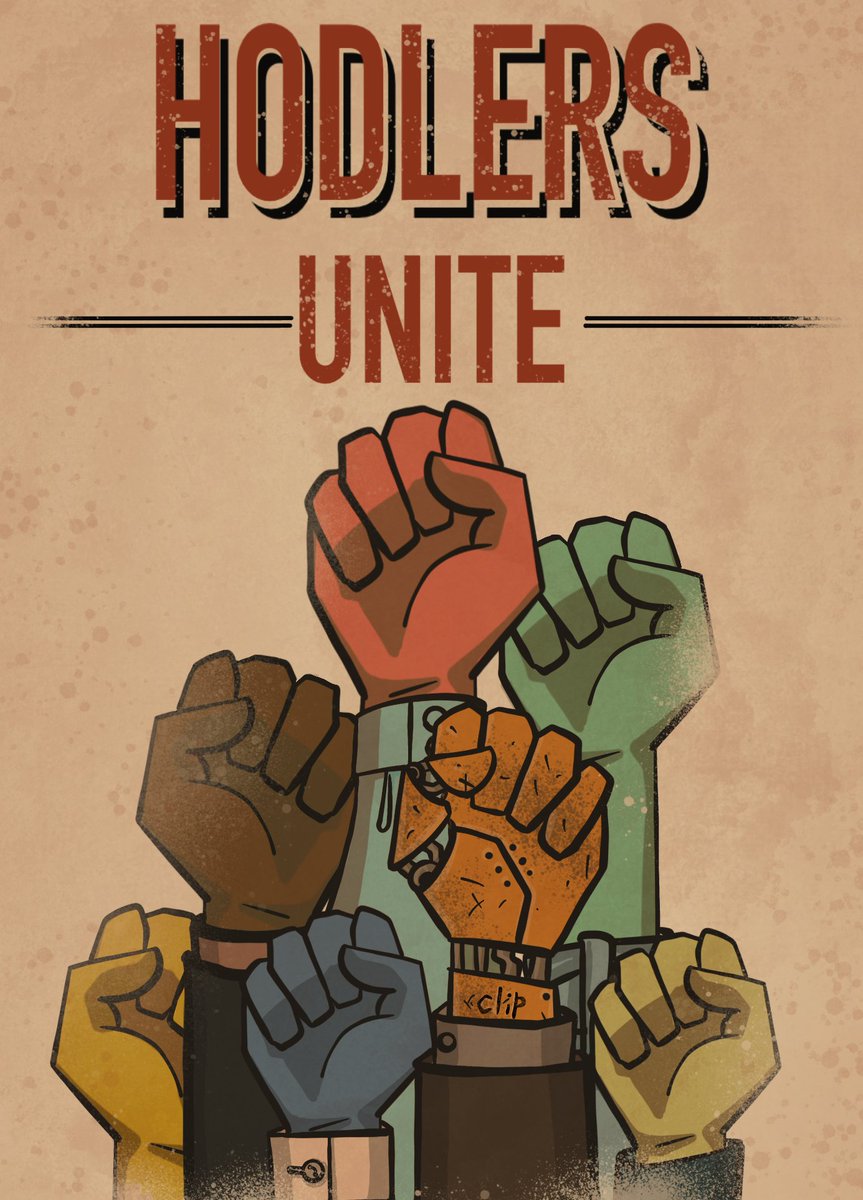 Hodlers_NFT's tweet photo. Hodlers unite! https://t.co/m4xSpE0Okq