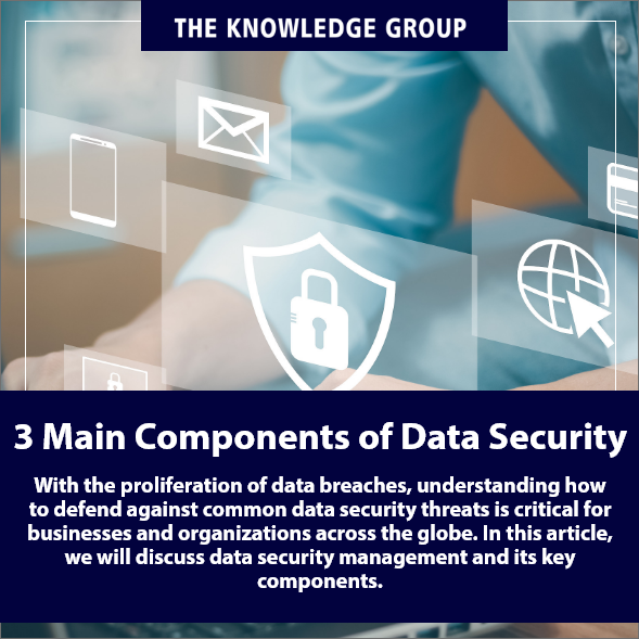 KnowGroupCLECPE's tweet image. Safeguard your data against security threats through #DataSecurityManagement and its key components. Read on to learn more: zurl.co/zfRv

Don&apos;t miss our upcoming webinar: zurl.co/02ac

Use TW50 to get 50% off.

#DataSecurity #cybersecurity #cyberthreat #tkg