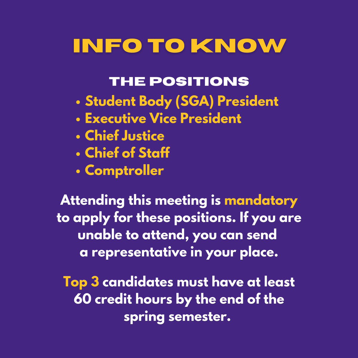 If you’re interested in holding a Top 5 position for the 2023-24 school year, make sure to attend the Top 5 Interest Meeting this Monday, February 20. We’ll explain each position and answer any questions you may have. Attendance is mandatory to apply for these positions.