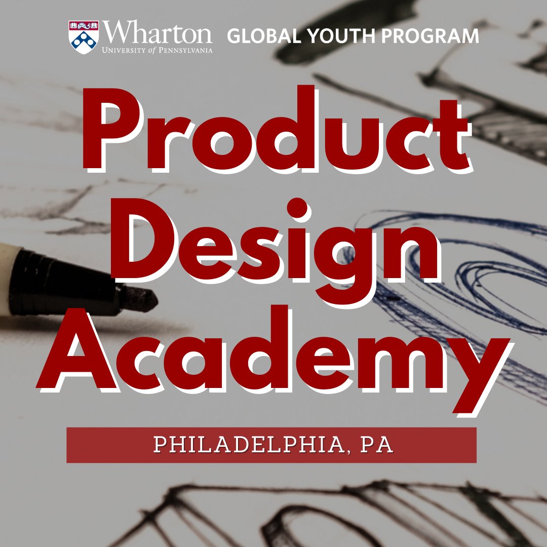 Wharton Global Youth Program (@whartonyouth) on Twitter photo Our new Product Design Academy guides HS students through the design thinking process - researching, and designing a prototype using the studios at
<a href="/vntrlab/">Venture Lab</a>!
Read more about this opportunity for students to learn how to turn their ideas into businesses: whr.tn/3VbUqKD Our new Product Design Academy guides HS students through the design thinking process - researching, and designing a prototype using the studios at
<a href="/vntrlab/">Venture Lab</a>!
Read more about this opportunity for students to learn how to turn their ideas into businesses: whr.tn/3VbUqKD