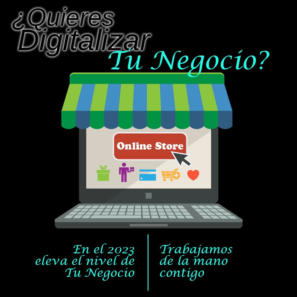 YoSoyFFernandez's tweet photo. Digitaliza tu negocio.
Trabajamos de la mano junto a ti, eleva tu negocio a otro nivel.
Pregunta por al whatsapp o por DM https://t.co/s2drZtrRJw