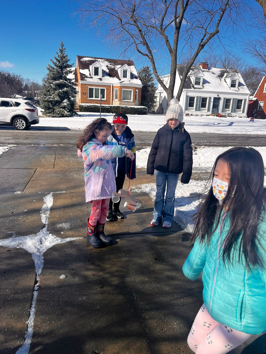 Miss_Bennett7's tweet photo. Students worked hard to build their own anemometers and measure the wind this week. Our final conclusion: Wednesday was by far the windiest day! 🍃 https://t.co/ESc7lNtw62