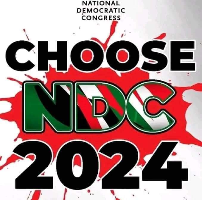 ashongmic's tweet photo. CHOOSE NDC 2024 https://t.co/qjES7Pe5ON