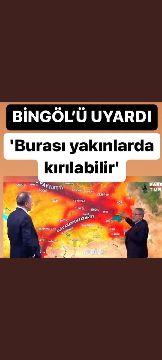 Lütfen Bingöl'ün sesine kulak verelim.
Depremde öncesi tedbirleri es geçmeyelim.
Miraç kandiliniz mübarek olsun 
#BingolAFETboelgesiilanedilsin 
#Bingoelafetboelgesiilanedilsin 
#bingol 
<a href="/servetayik/">Servet Ayık</a> <a href="/AvErdalAydemir/">Erdal Aydemir</a> <a href="/onurdemirag_/">Onur Demirağ</a> <a href="/_cevdetyilmaz/">Cevdet Yılmaz</a> <a href="/FeyziBerdibek1/">Feyzi Berdibek🇹🇷</a> <a href="/ZiyaSozen/">Ziya SÖZEN</a>