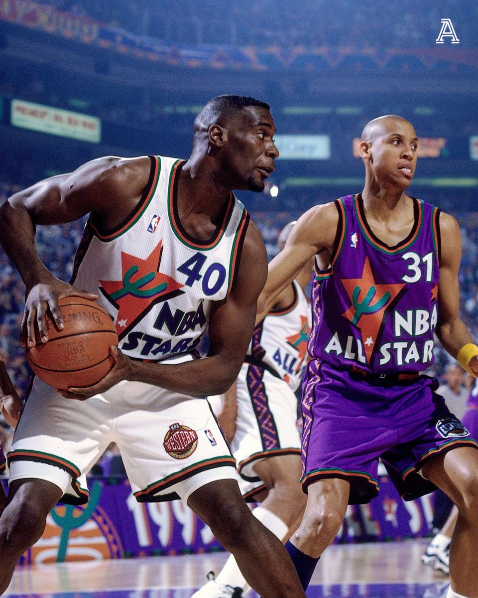 The Athletic on X: The NBA All-Star jerseys from '95 and '96 are