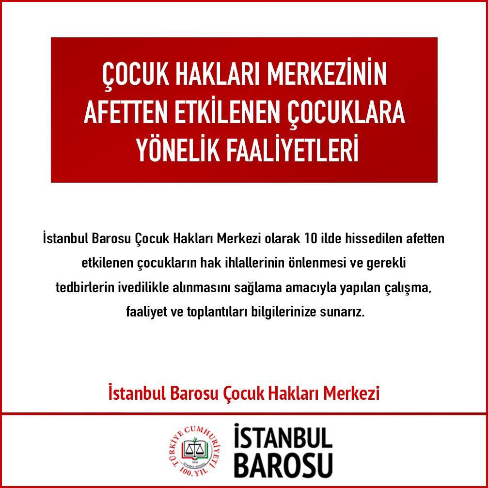 istbarochm's tweet photo. Çocuk Hakları Merkezinin Afetten Etkilenen Çocuklara Yönelik Faaliyetlerini incelemek için; 

https://t.co/xswCyTXxI9 https://t.co/DET0cBvGTP