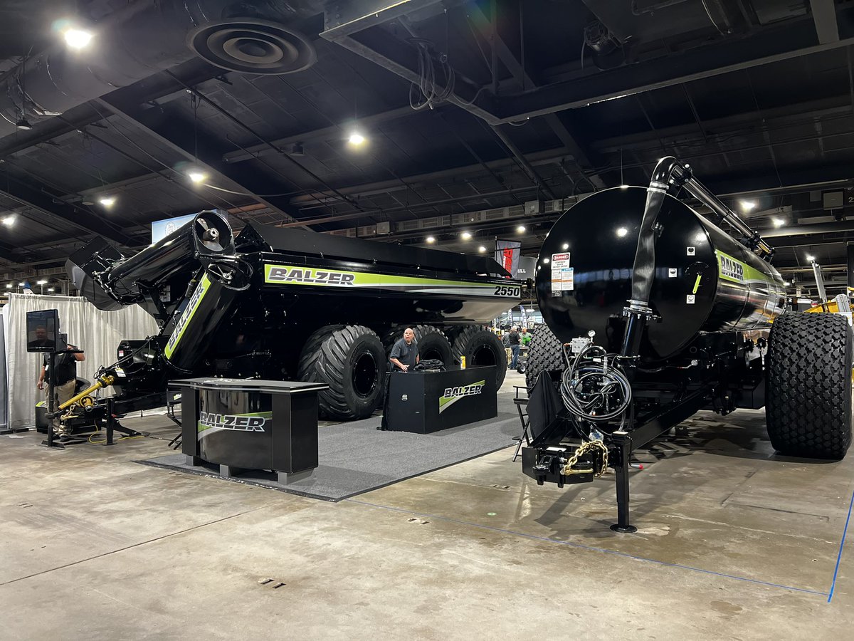 Two more days to stop by and see these beauties 🤩 at the <a href="/KYNFMS/">National Farm Machinery Show</a>