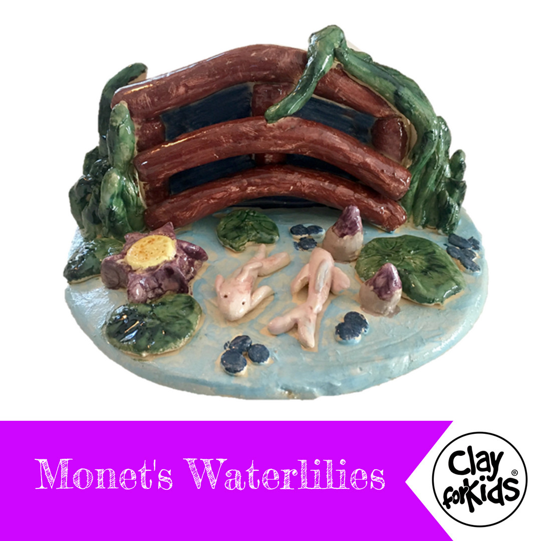 🌸Monet's Waterlilies inspired clay scene shown with slip glaze. Your students will love creating this beautiful project. 🌸
...
#yycteachers #calgaryteachers #calgarykids #yyckids #clayforkids #mobilestudio
