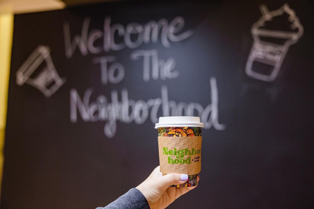 Today’s a good day to pop in to your Neighborhood Coffee &amp; Tea…literally.

This café is much more than a coffee shop — it’s a gathering place for the community, meetups with friends + biz partners, and of course, a spot to get that caffeine fix. 

📍<a href="/SBGalleria/">South Bay Galleria</a> 

#BlackOwnedinLA