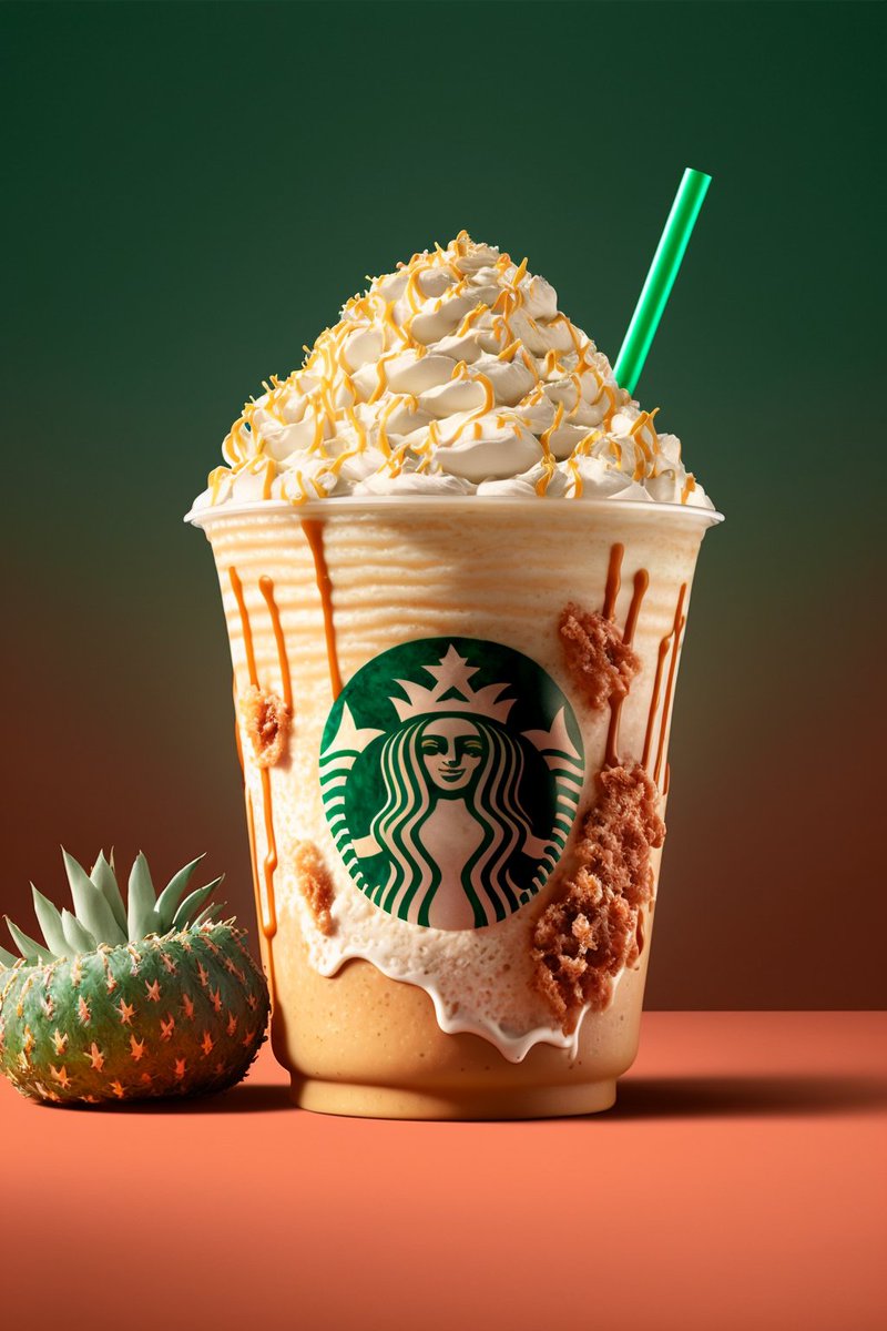 markzuniverse's tweet photo. A promotional image promoting its new Frappuccino drink https://t.co/zAidLv34us