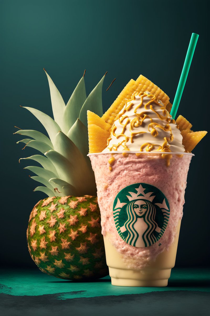 markzuniverse's tweet photo. A promotional image promoting its new Frappuccino drink https://t.co/zAidLv34us