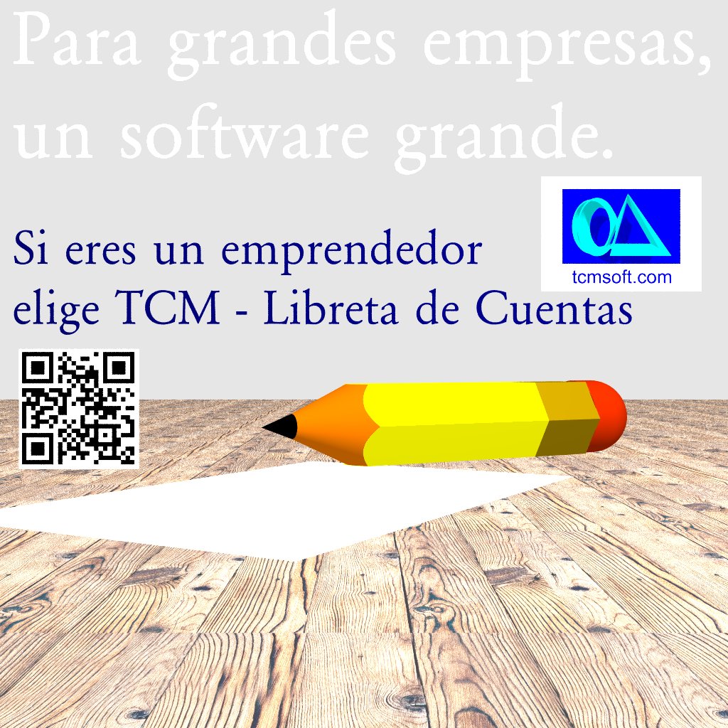 almaternera's tweet photo. tcmsoftware
 #emprendedores #tcmsoft.com #TCM-LibretaDeCuentas #software Lleva tus cuentas de ingresos y gastos, controla tu negocio. https://t.co/ywdnb2vCEm