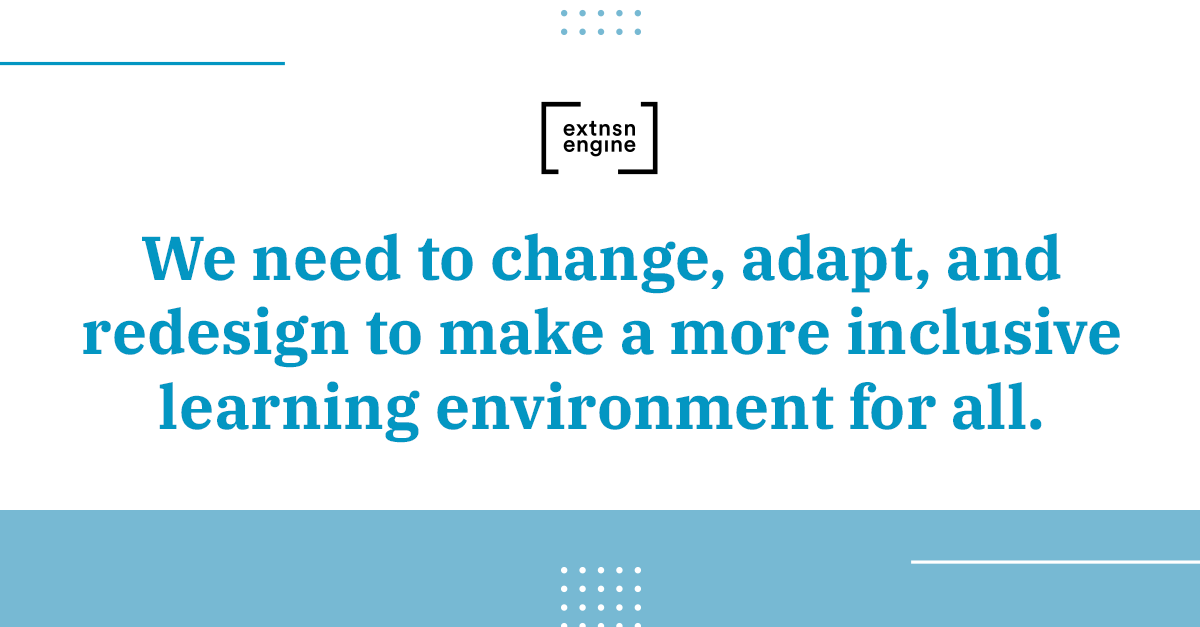 ExtensionEngine's tweet image. #Highereducation institutions need to realize that #onlinelearning is not just the transfer of knowledge from books to a set of #interactivemedia.