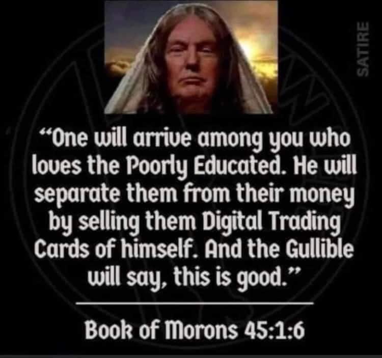 DonnaLouiseDLH's tweet photo. Sad..So sad. 

But True. #TrumpIsALaughingStock https://t.co/CgM8m0Llcn