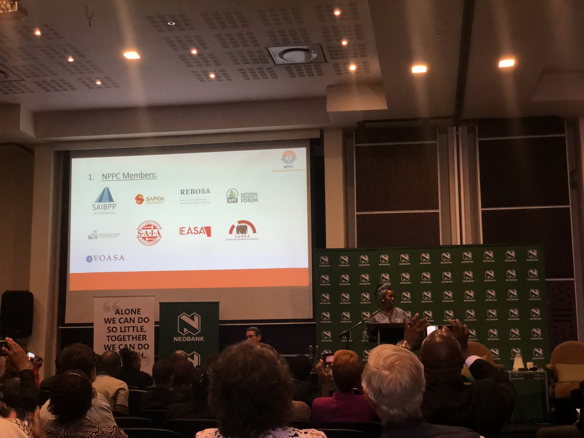 MolisanaRE's tweet photo. Chairperson of the NPCC Vuyiswa Ramakgopa says: for too long the industry was too fragmented, the intention is to bring 40,000 property practitioners under one umbrella
Industry contributes R191billion to GDP, R46bn through property transfers
#NAR
#REBOSA
#Property https://t.co/xLhR7dJNb0