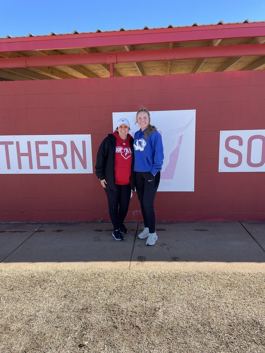 I had a great time on my visit today at <a href="/NOCTonkSB/">NOC Tonk Softball</a> today! Thank you to <a href="/tori_green15/">Tori Green</a> and Coach Garrett! I’m very excited and blessed to have received an offer!