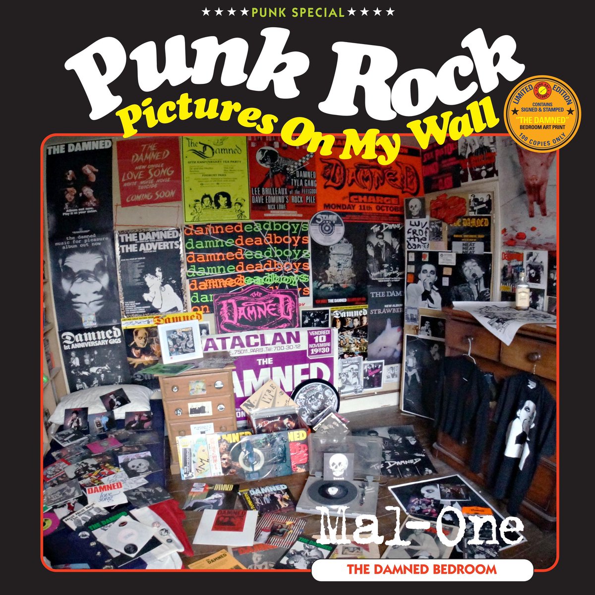 mal_onelondon's tweet photo. Three more sleeves for my @RSDUK special release of "Punk Rock Pictures On My Wall"

10 different #punk covers, 100 of each only.

Find your local participating shop and join the party! #RSD23: https://t.co/uxI3LhF4Io

#TheStranglers
#TheJam 
#TheDammed 
#mal_onelondon https://t.co/SLyNZOKqwF