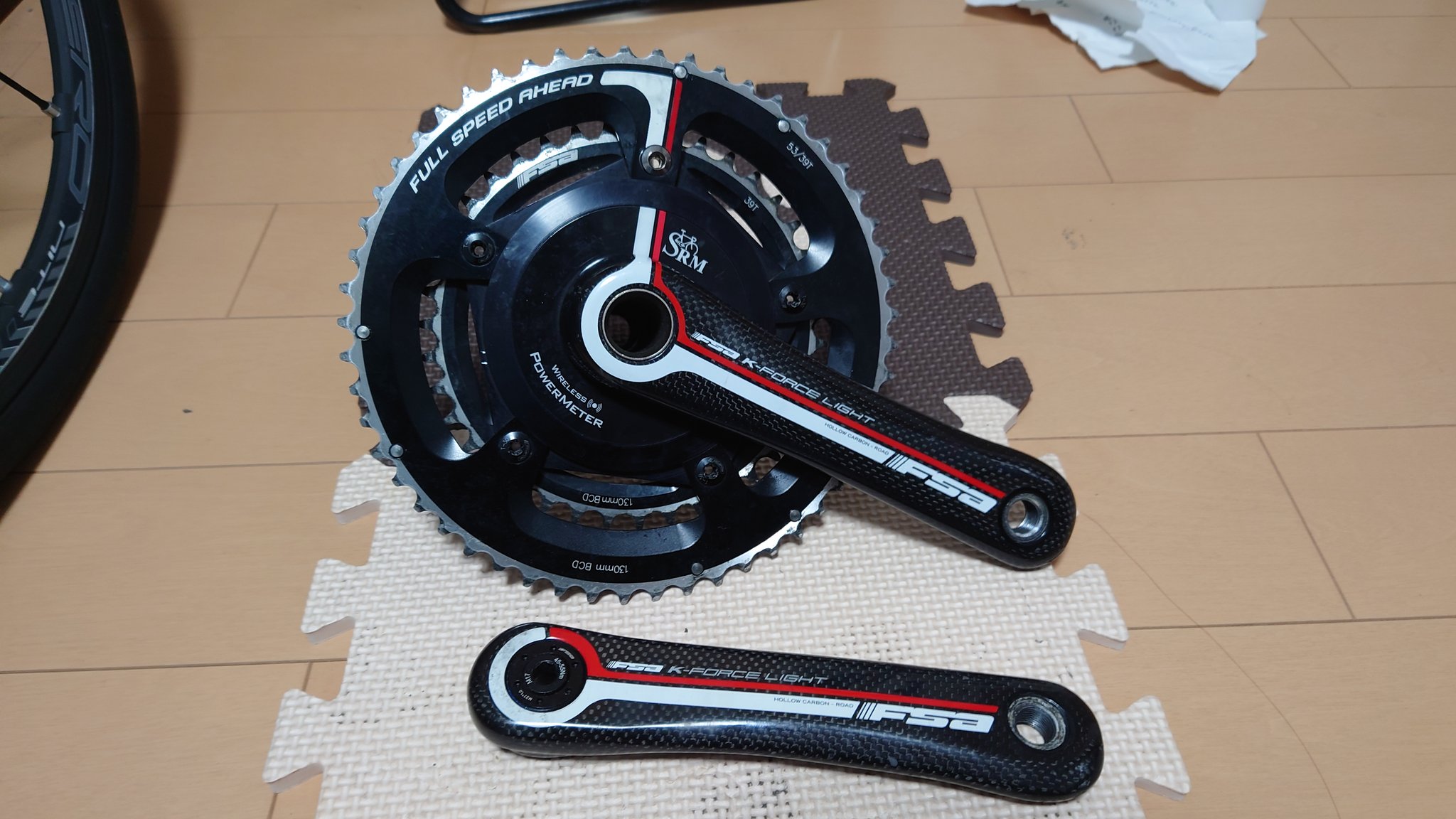 FSA SL-K クランクセット 53/39 172.5mm 172.5mm 53/39T FSA SL-K