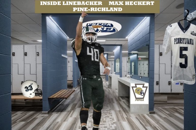 Max Heckert (@max_heckert) on Twitter photo I am blessed to announce I have been selected to play on the Pennsylvania Big 33 Team! <a href="/psfcabig33/">PSFCA BIG33 Football Classic</a> <a href="/lutzsru/">Shawn Lutz</a> <a href="/Coach_LeDonne/">Dr Jon LeDonne</a> I am blessed to announce I have been selected to play on the Pennsylvania Big 33 Team! <a href="/psfcabig33/">PSFCA BIG33 Football Classic</a> <a href="/lutzsru/">Shawn Lutz</a> <a href="/Coach_LeDonne/">Dr Jon LeDonne</a>