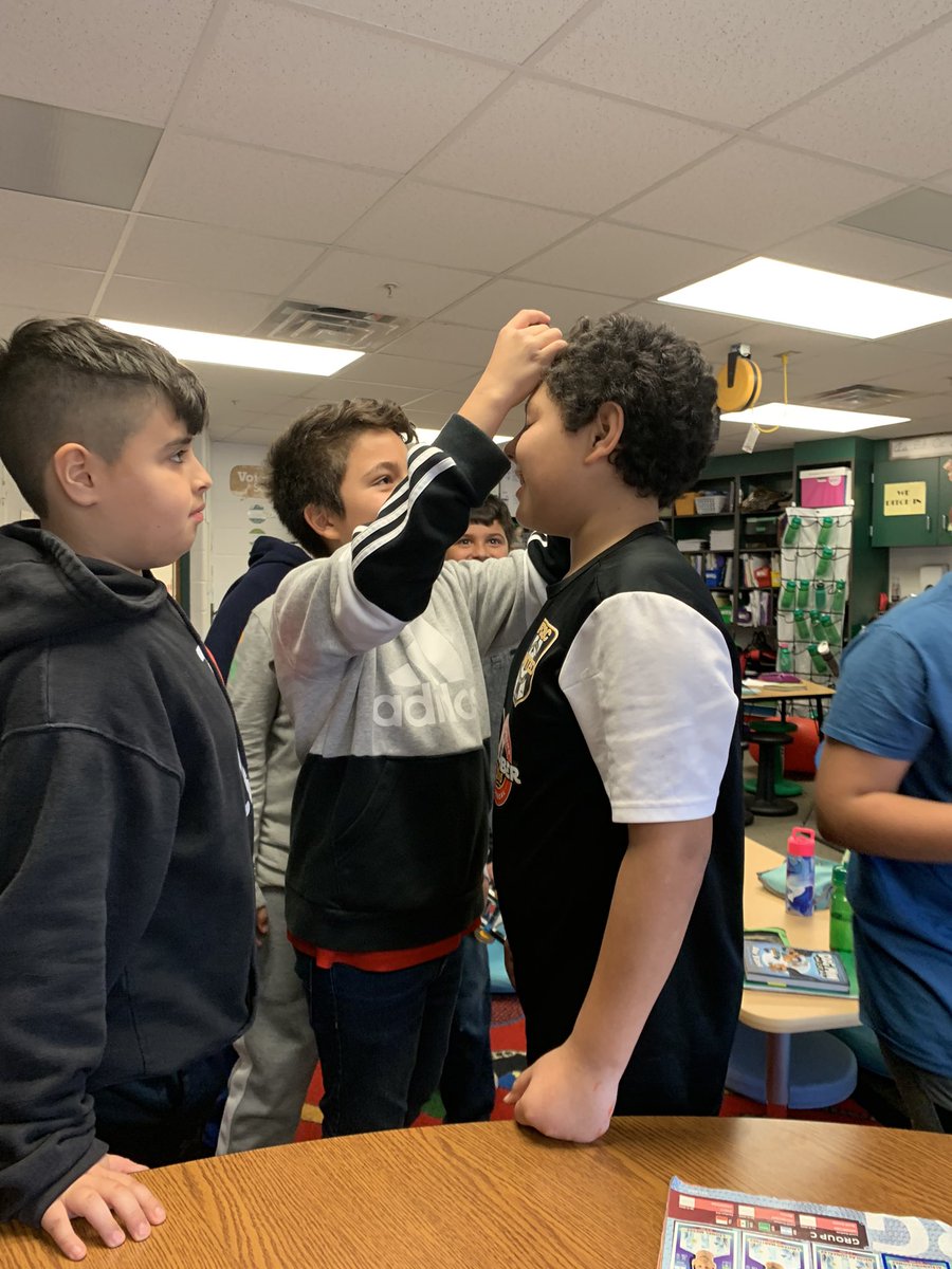 Today during indoor recess… very entertaining