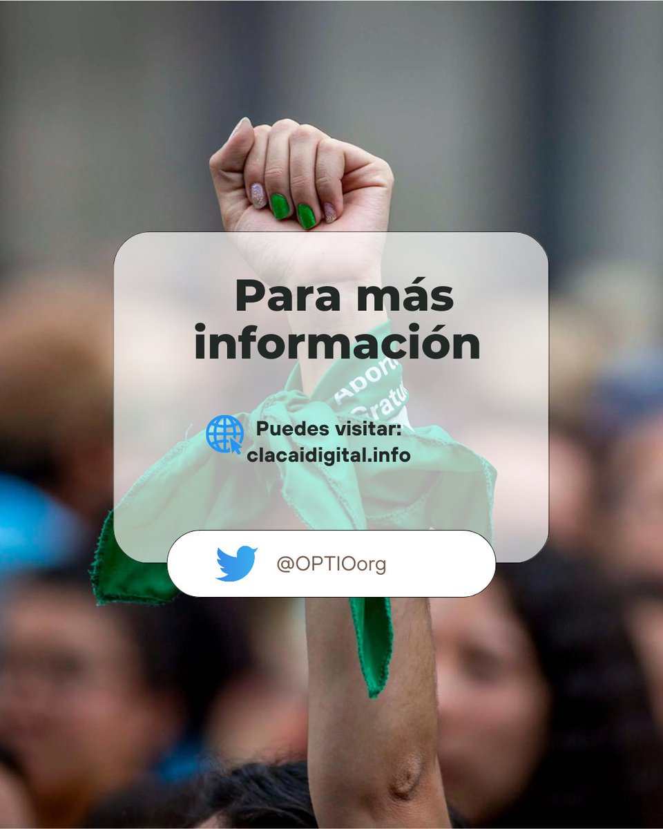 OPTIOorg's tweet photo. 🌐Si quieres saber mas del tema puede visitar https://t.co/Zw6hXyNQAh 
📚Encontrarás los conceptos de aborto y que es a lo que se debe referir cuando se habla de esto. Describe los métodos utilizados. Qué es el aborto y cuando hablamos del tema qué es importante decir.
🧵3/3 https://t.co/CLbPtc7Vm0