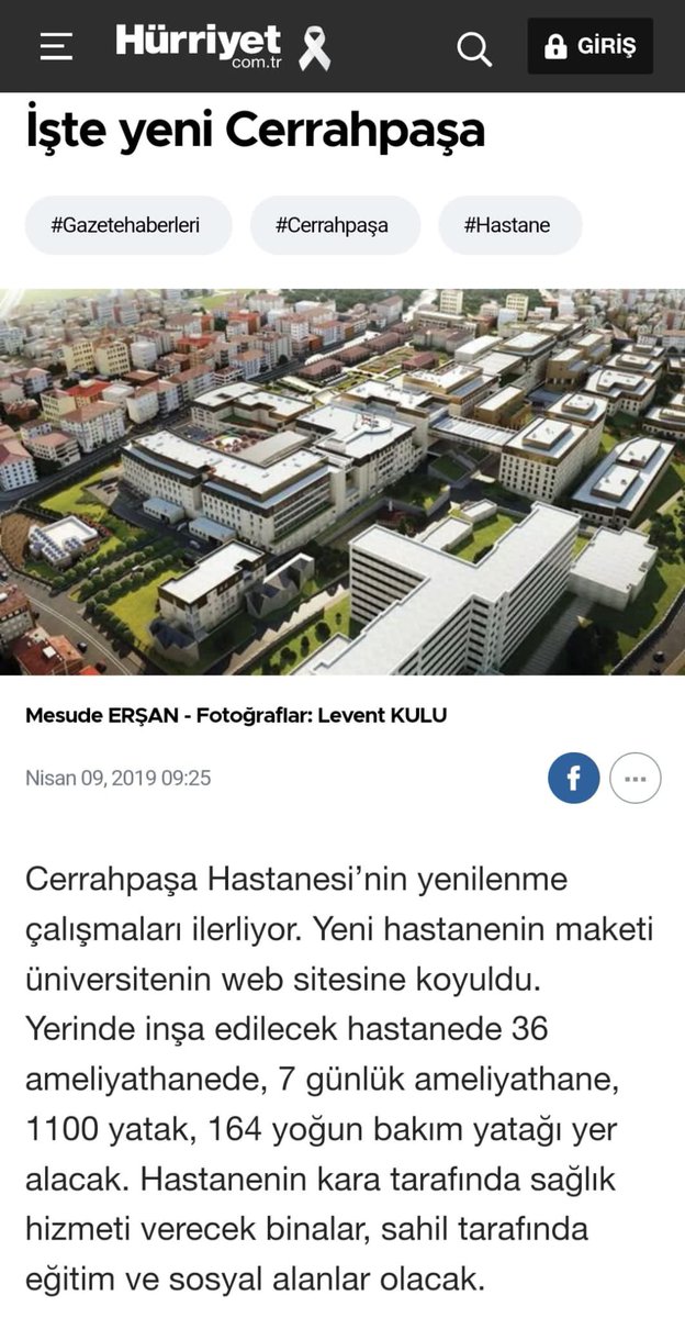 2012 yılından beri yerinde yeniden yapılandırılacağı söylenen Cerrahpaşa Tıp Fakültesi’ni deprem yıkmadan yenileyelim!

#CerrahpaşaMezarOlmasın